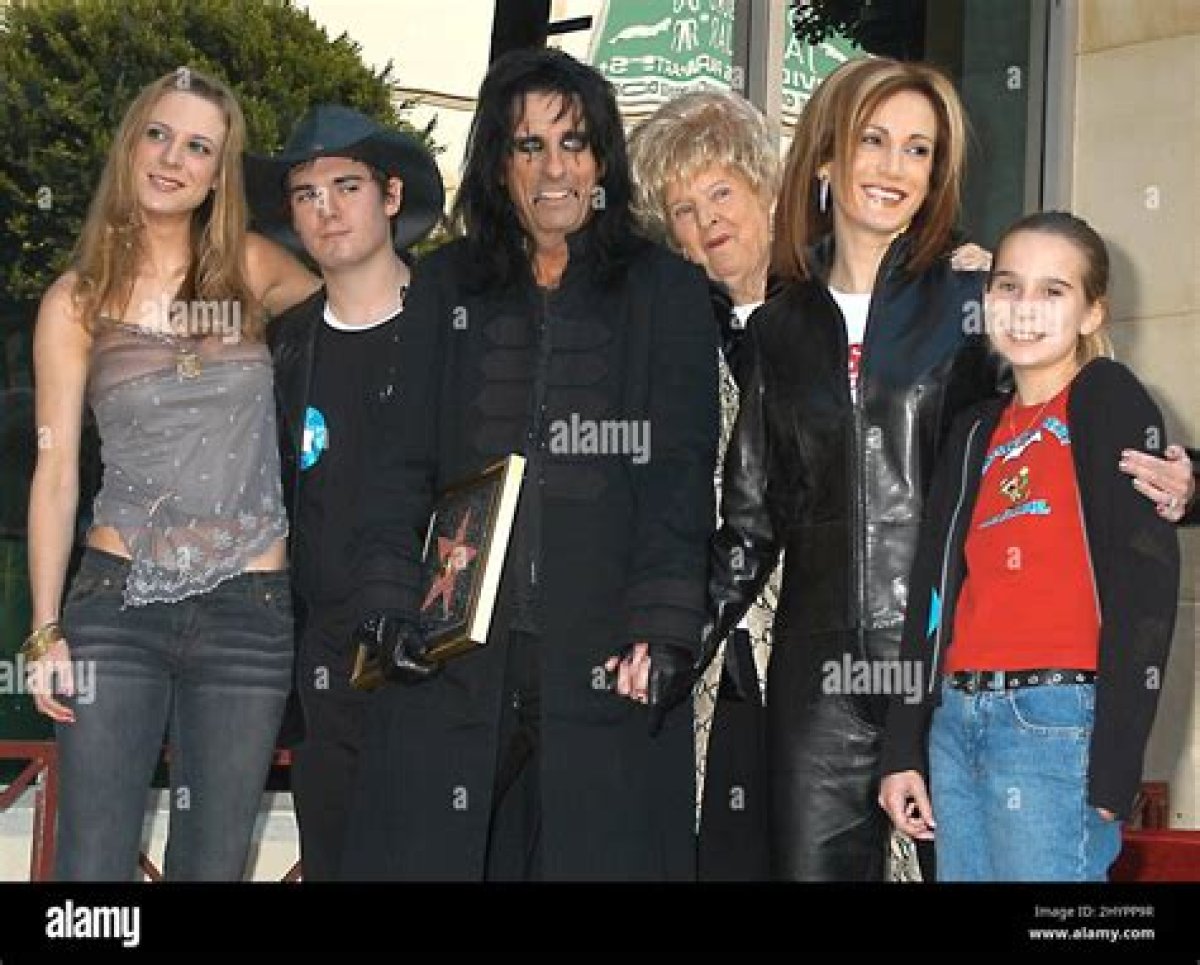 A Glimpse into Alice Cooper's Family Life: His Children