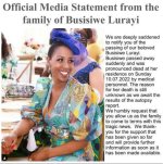 Busisiwe Lurayi Cause of Death: What Happened to Busi Lurayi?