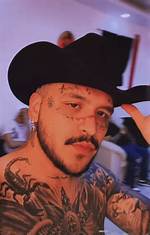 Christian Nodal Got a Tattoo on His Face to Honor the Folks Where He Was Raised