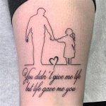 Discover Dad Tattoo Quotes from Daughter