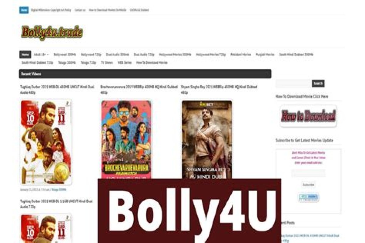 Discovering Bolly4U. Dev: Your Gateway to Bollywood Entertainment