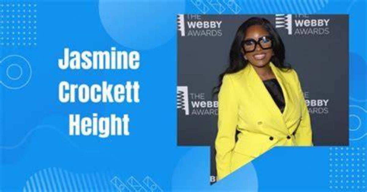 Discovering Jasmine Crockett's Height: the Rising Star