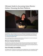 Downloadhub: Your Ultimate Guide to Accessing Movies and Tv Shows