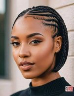 Embracing Style: the Rise of Short Cornrows