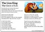 English Translation of the 'Circle of Life' Intro from 'The Lion King' |