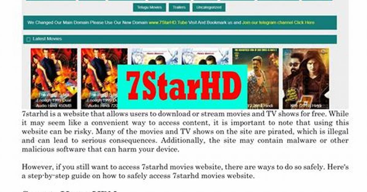 Exploring 7Starhd. Me: a Comprehensive Guide to Free Movie Streaming