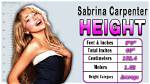 Exploring the Heights: a Sabrina Carpenter Height Comparison