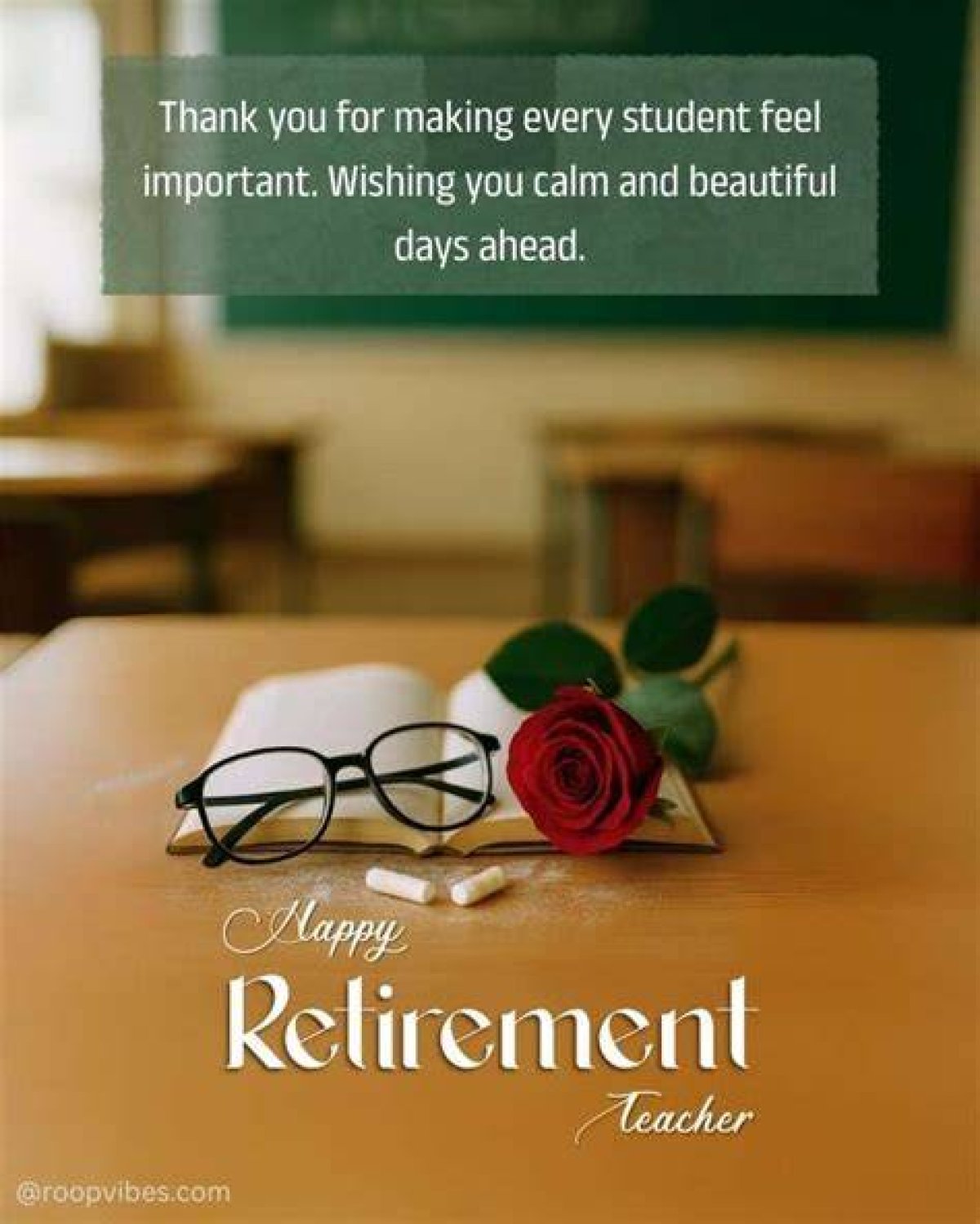 Exploring Touching Quotations on Retirement of Teachers