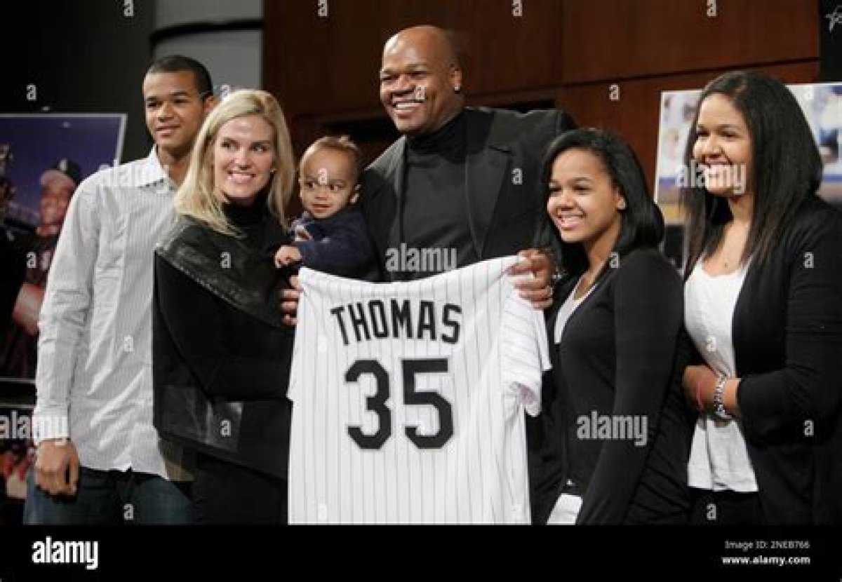 Frank Thomas Has a Large Family with Wife Megan Meet Their Six Children