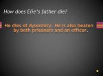 How Did Elie’s Father Die in Night? |