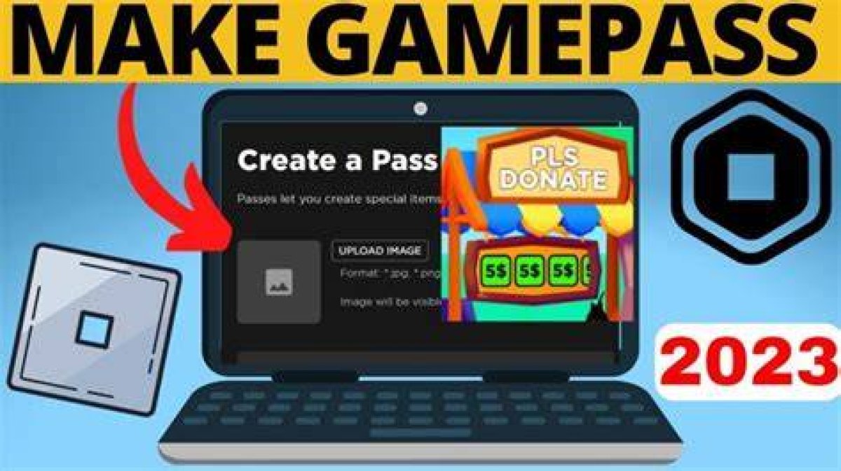 How to Make a Gamepass in "Pls Donate" on Roblox