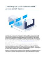 Iot Remote Ssh Login Free Download: Your Ultimate Guide to Secure Remote Access