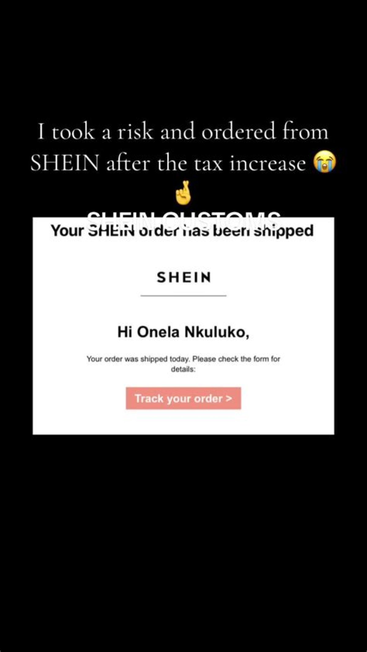 Ordering from Shein After the Rico Investigation