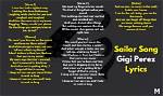 Sailor Song Lyrics by Gigi Perez: a Deep Dive into the Melodic World