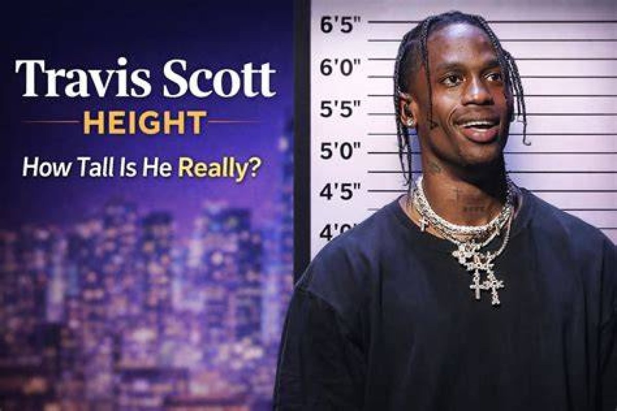 Travis Scott Height in Feet