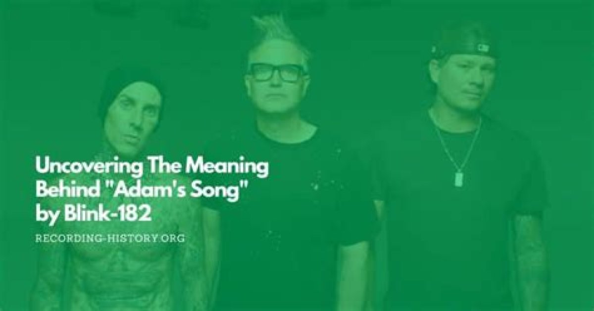 Uncovering the Truth Behind the "Blink-182 Lead Singer Death" Hoax