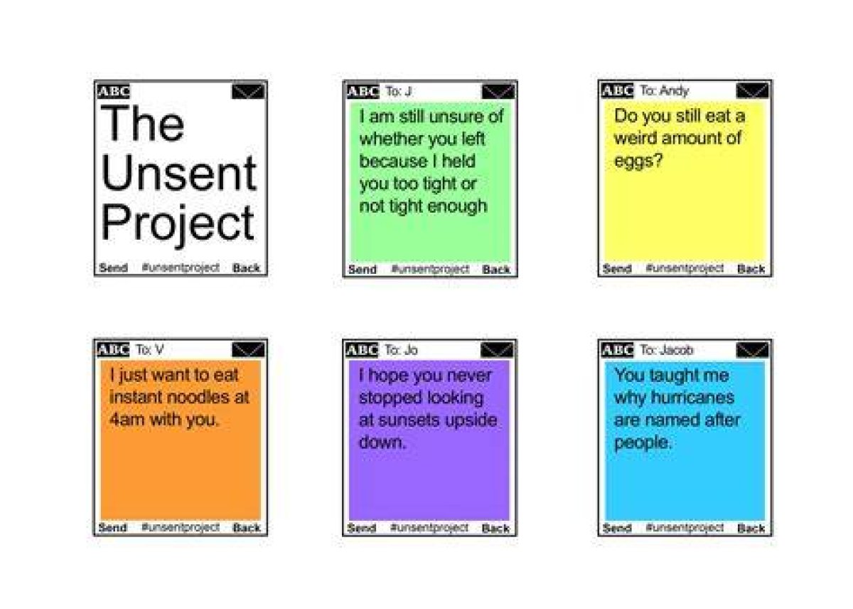 Understanding the Unsent Project: a Journey Through Unspoken Words