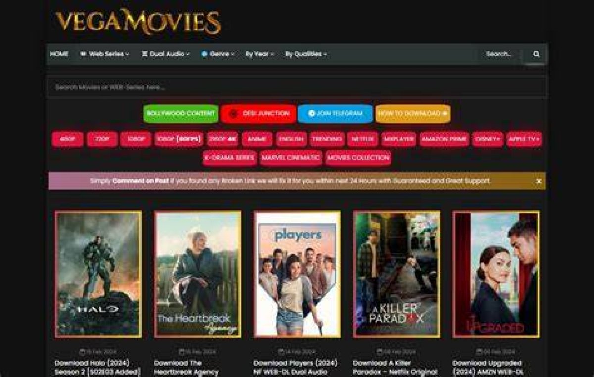 Understanding Vegamovies. Com Page 2: a Comprehensive Guide