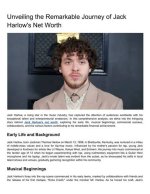 Unveiling Jack Harlow's Heritage: a Journey of Discovery