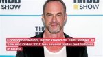 Unveiling the Creative Visionary Behind Christopher Meloni: Meet His Spouse, Sherman