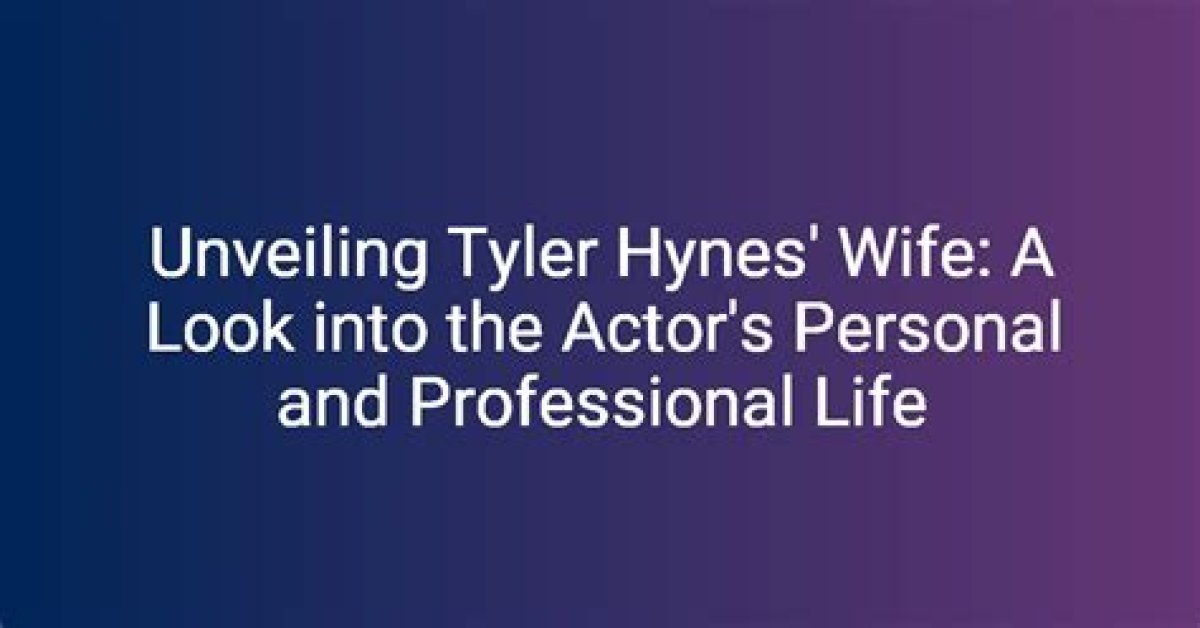 Unveiling the Life and Achievements of Tyler Hybrs