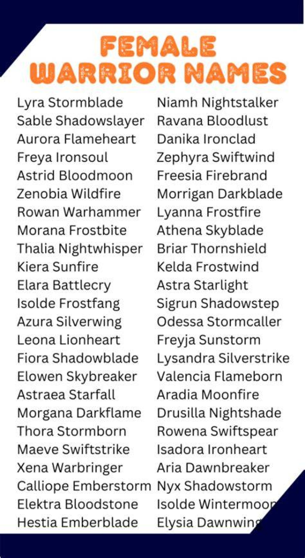Warrior Queens: Exploring Unique Barbarian Female Names