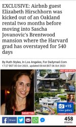 Who Is Elizabeth Hirschhorn Airbnb Tenant Living?