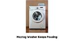 Why Does My Ge Washer Keep Pausing?
